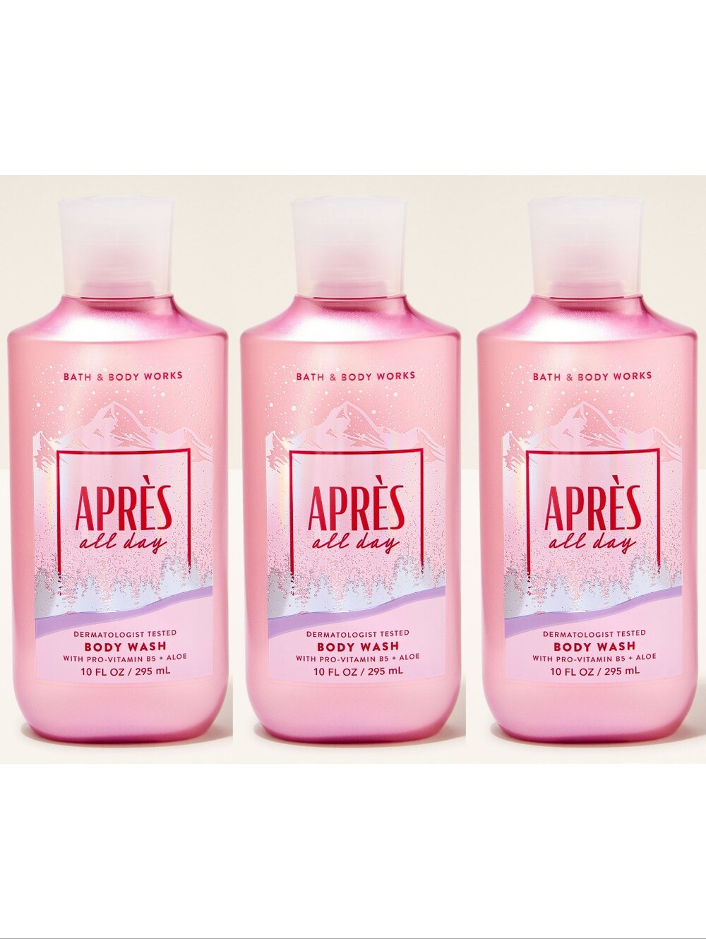 Bath & Body Works Après All Day Body Wash Set of 3 NEW RARE